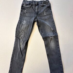 Zara Kids Distressed Gray Jeans